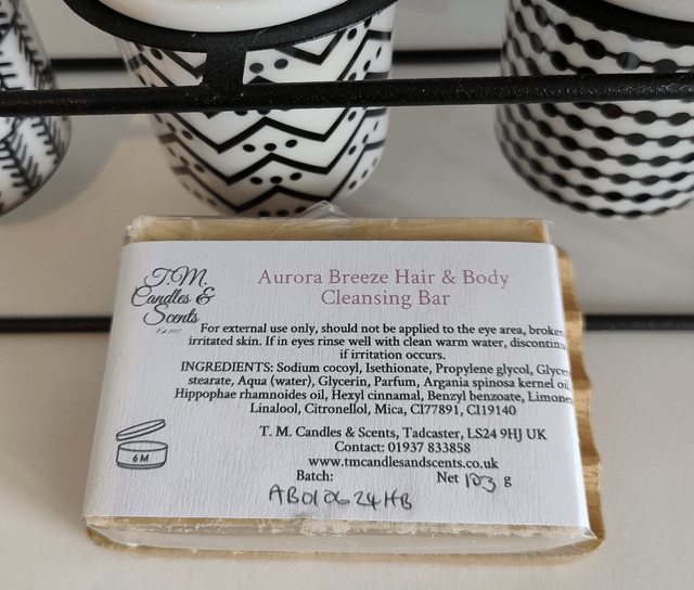 Aurora Breeze Hair & Body cleaning bar