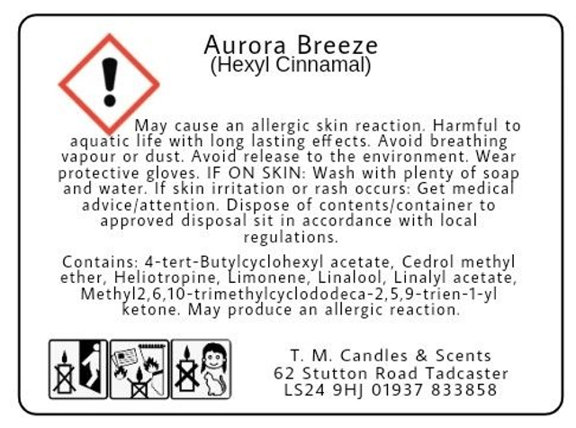 Aurora Breeze Candle Tin