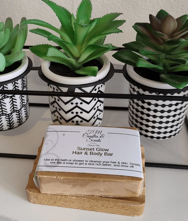 Sunset Glow Hair &amp; Body Cleansing Bar