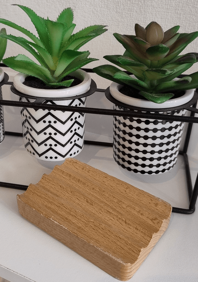 Hemu wood soap dish